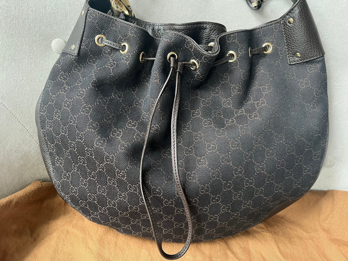 Gucci GG Monogram Canvas Hobo