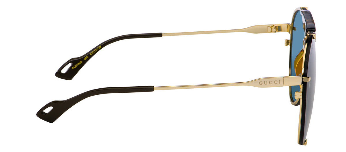 Gucci GG0740S M 002 Aviator Sunglasses