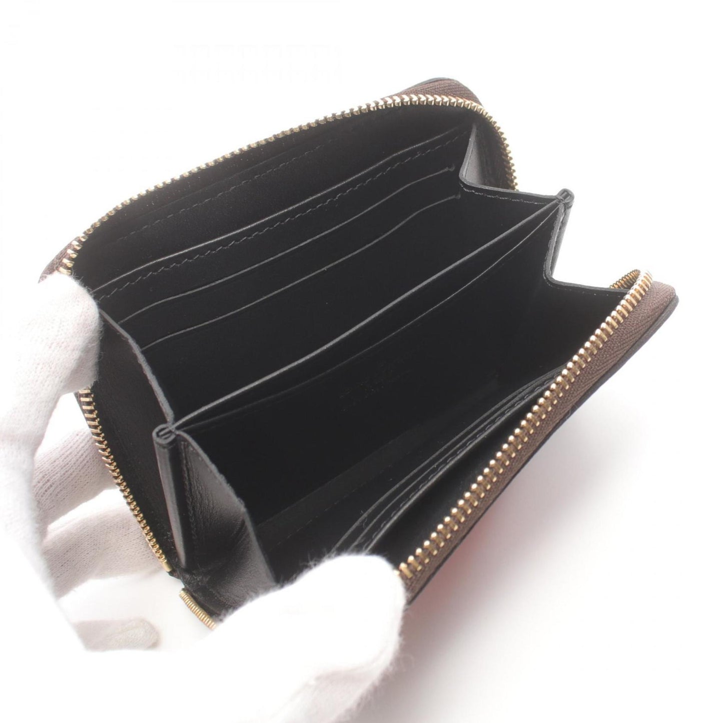 Louis Vuitton Damier Canvas Coated Canvas Leather Coin Purse/Coin Case