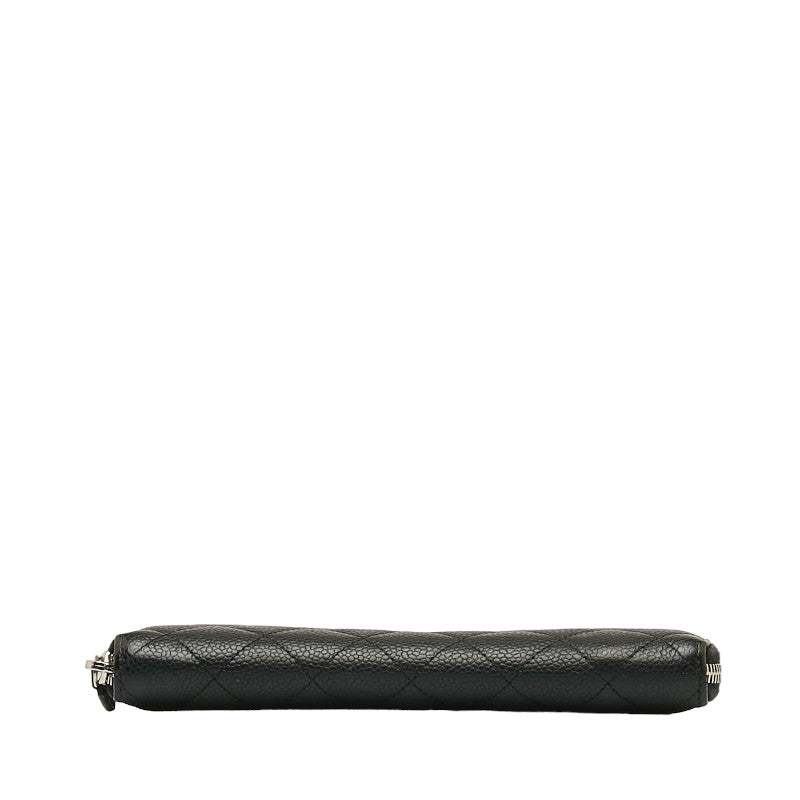 Chanel Coco Long Wallet Black Caviar S Chanel