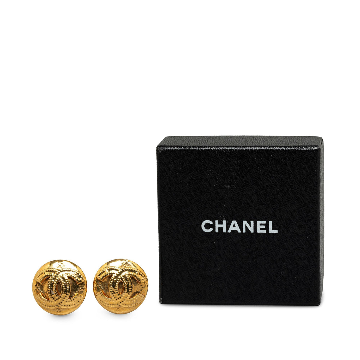 CHANEL CC Clip On Earrings Costume Bracelet