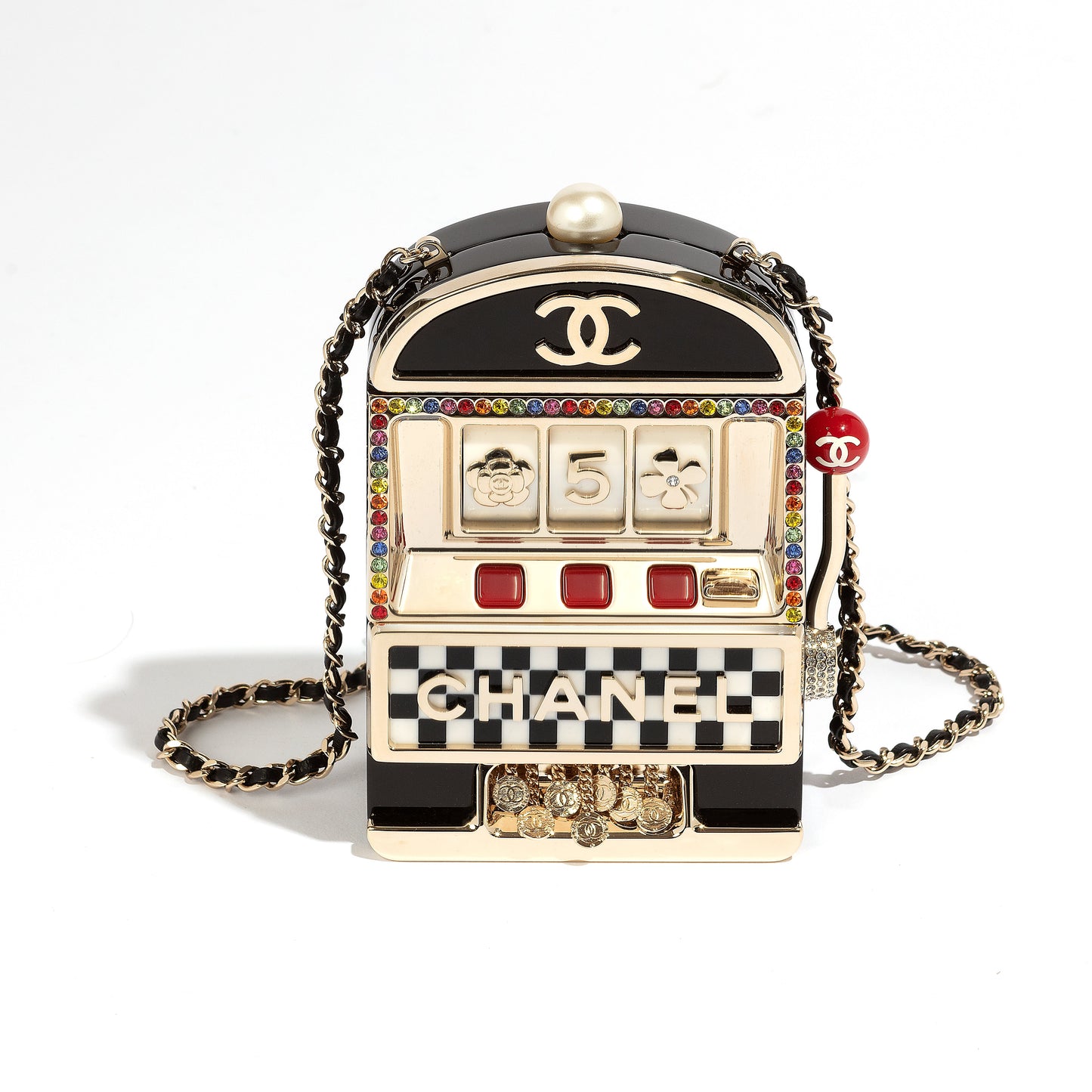 Slot Machine Casino Minaudière Clutch