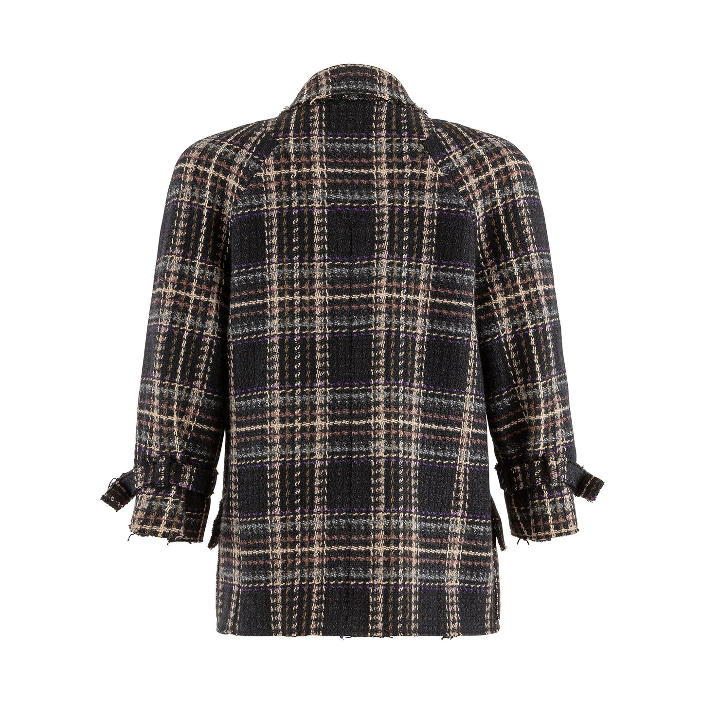 Navy Multi Tweed Jacket