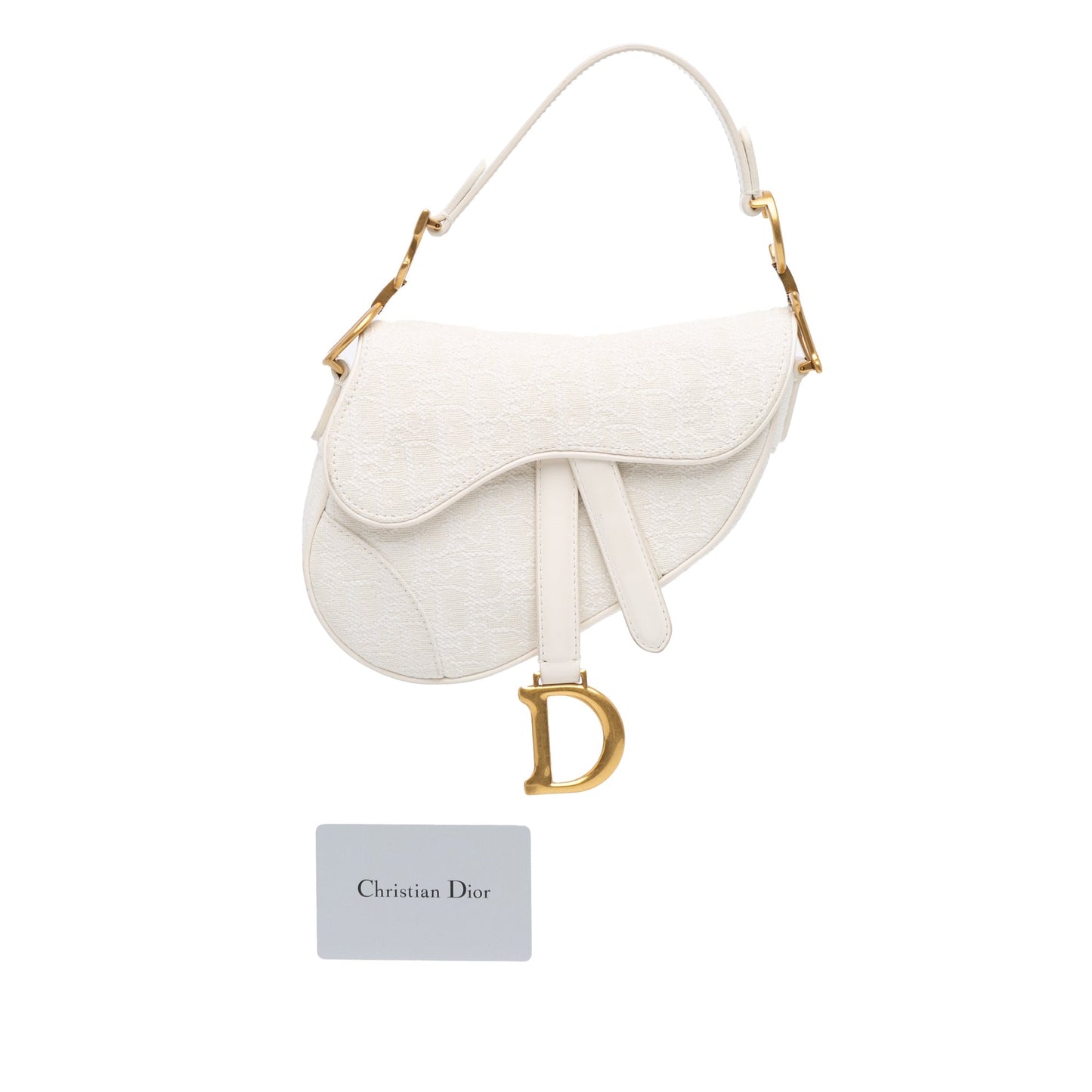 Mini Oblique Canvas Saddle
