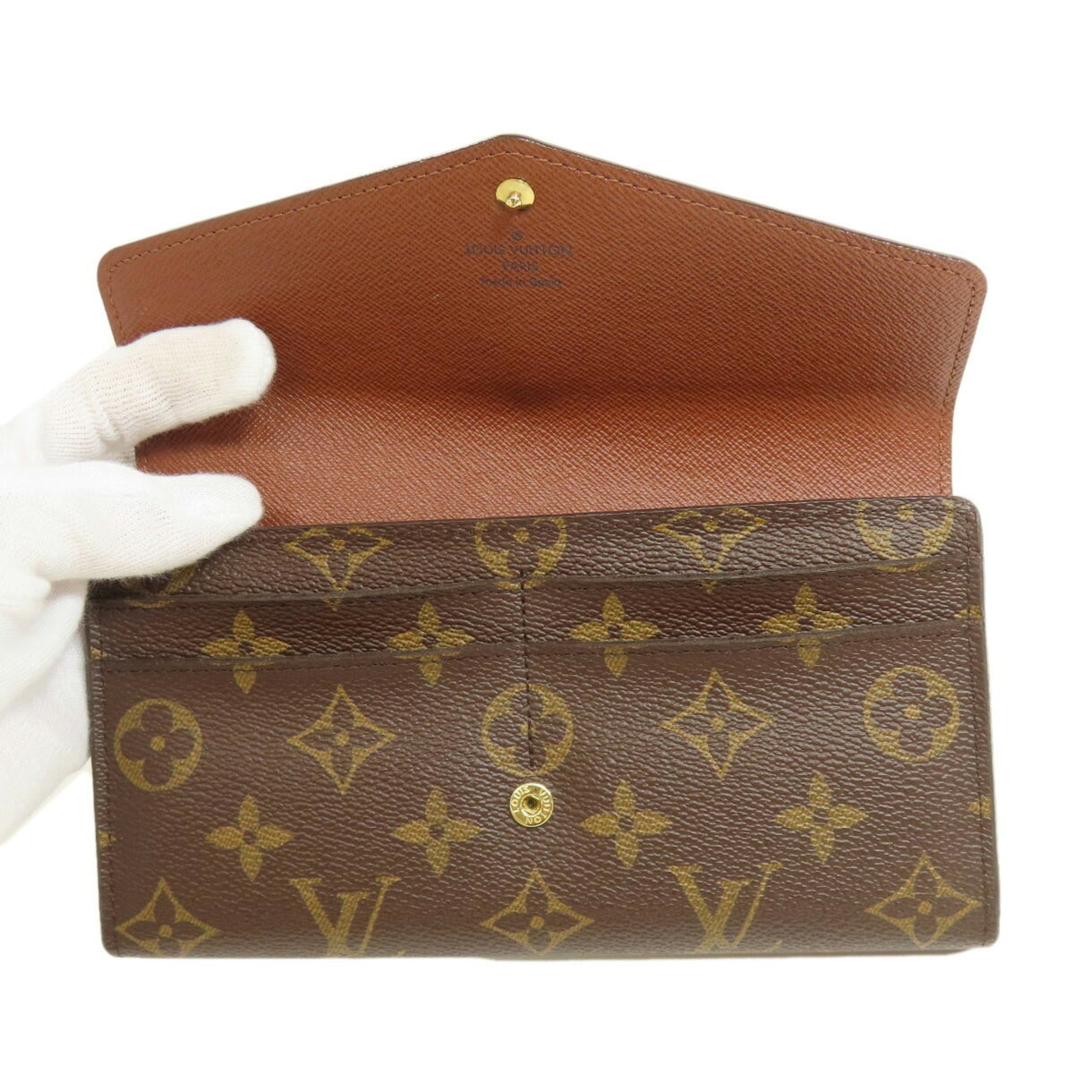 Louis Vuitton Monogram Monogram Long Wallet (Bi-Fold)