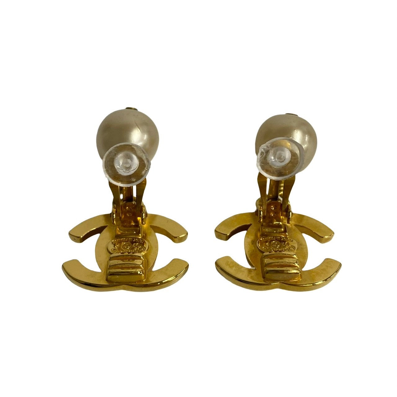 CHANEL Earring Gold Plated gold