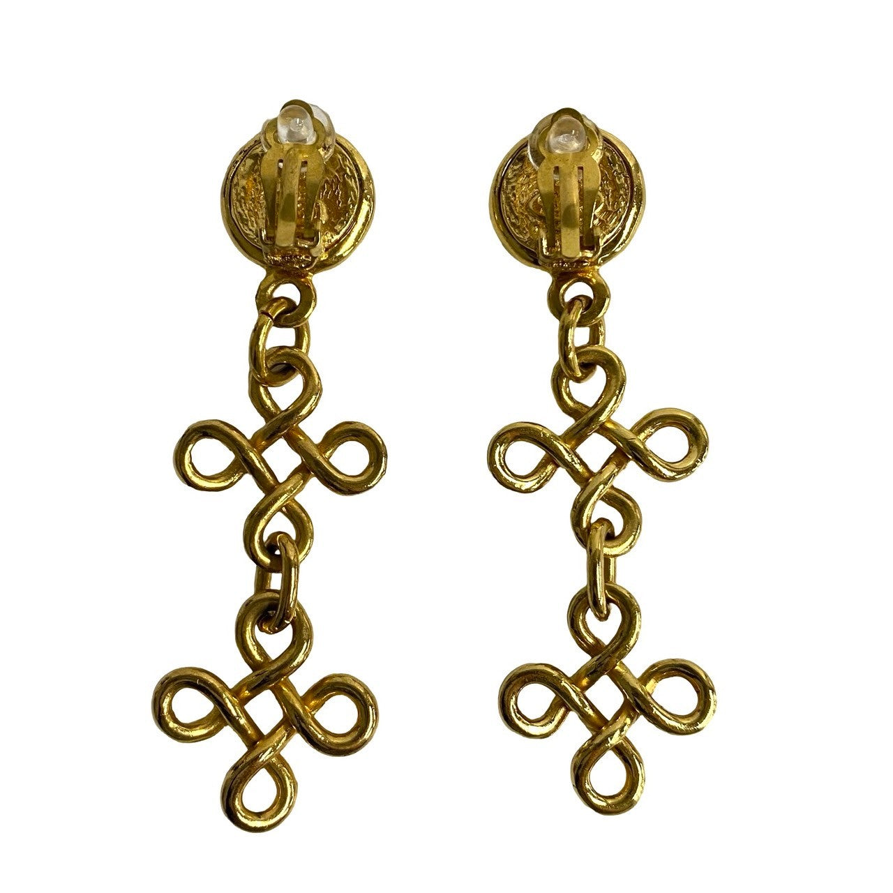 CHANEL Earring Gold Plated gold