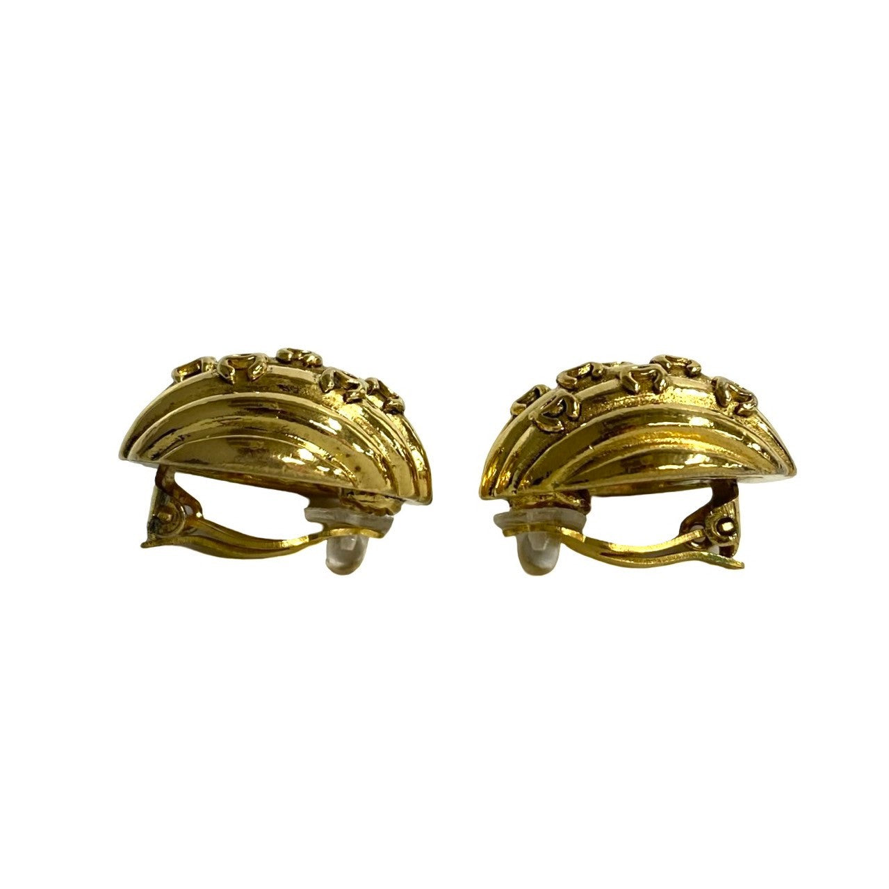 CHANEL Earring Gold Plated gold