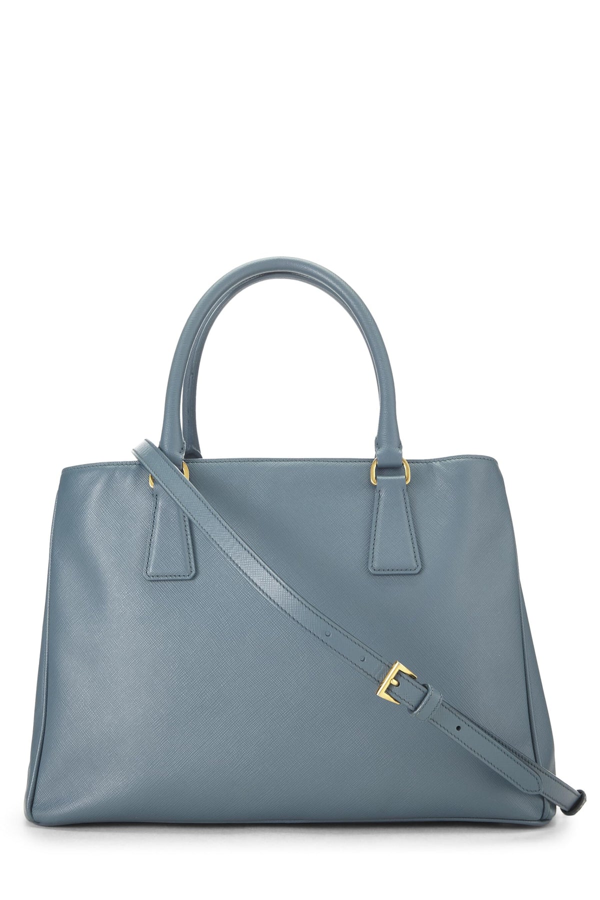 Prada, Blue Saffiano Executive Tote Medium, Blue