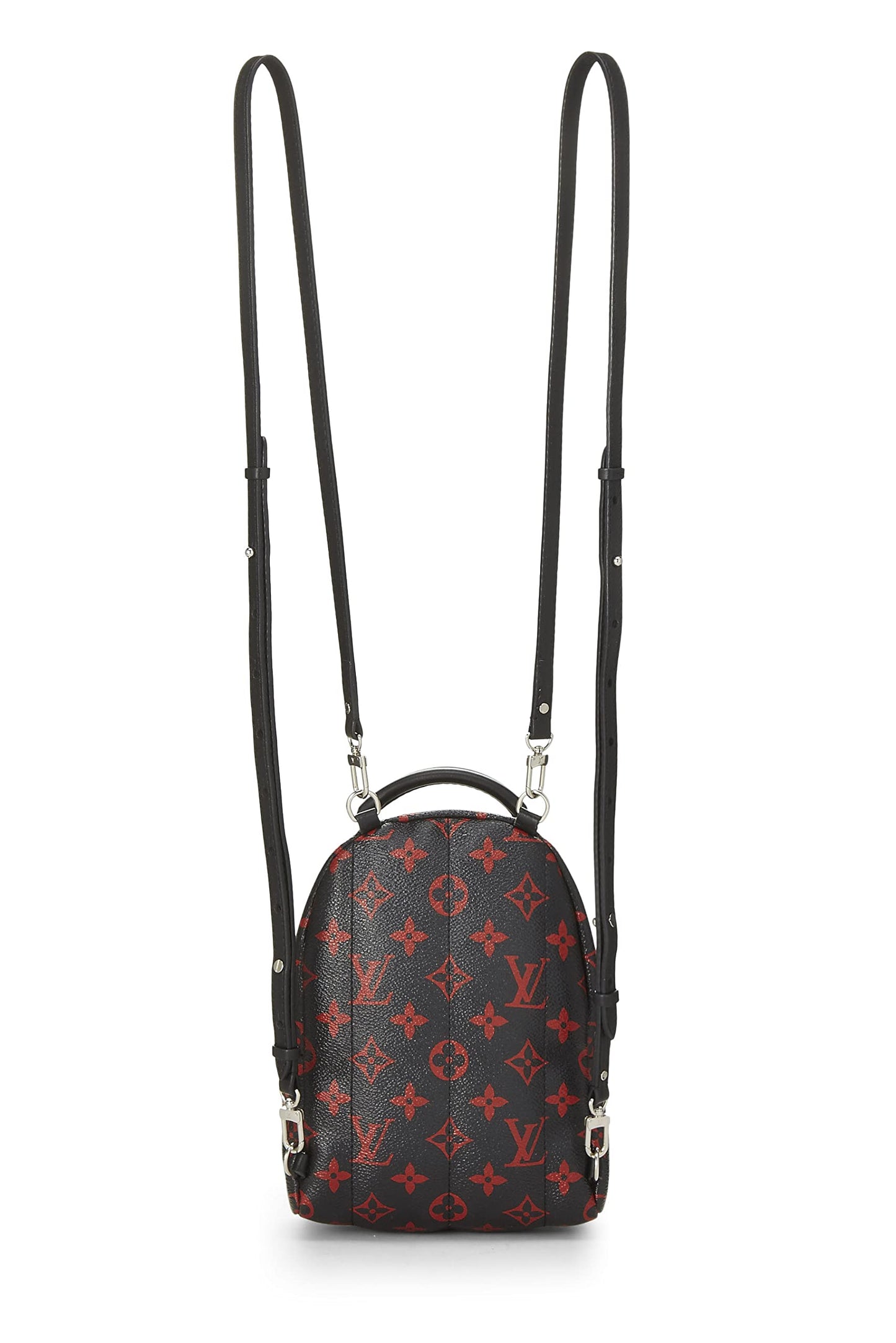 Louis Vuitton, Monogram Infrarouge Palm Springs Backpack Mini, Black