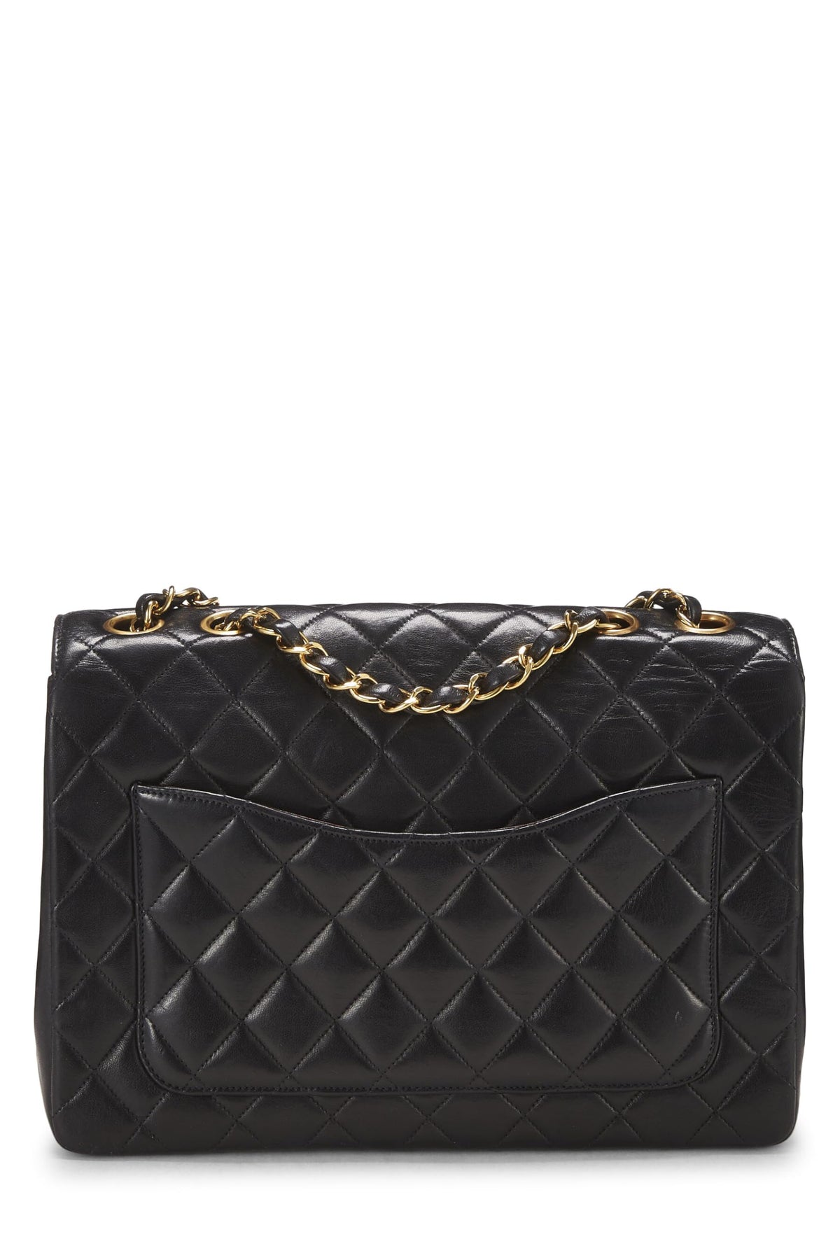 Chanel, Black Quilted Lambskin Paris Limited Flap Medium, Black