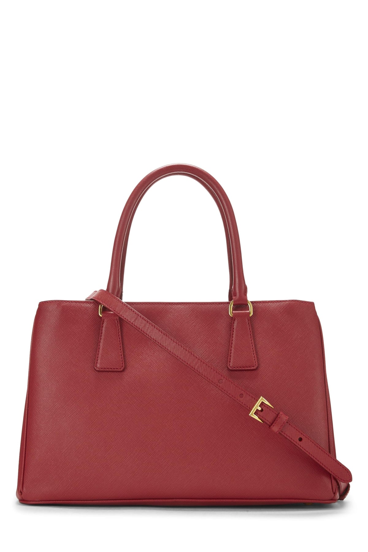 Prada, Red Saffiano Executive Tote Medium, Red