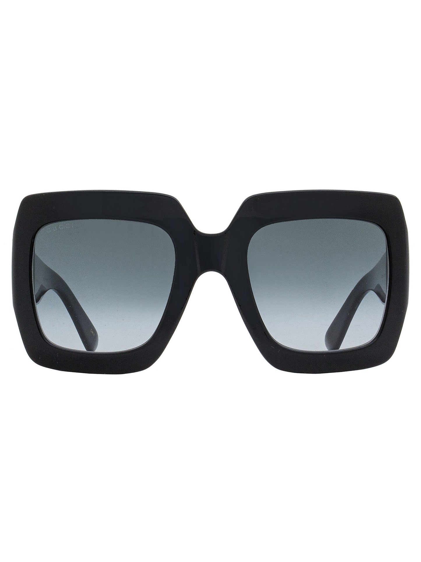 Gucci Women's Square Sunglasses GG0053SN 001 Black 54mm