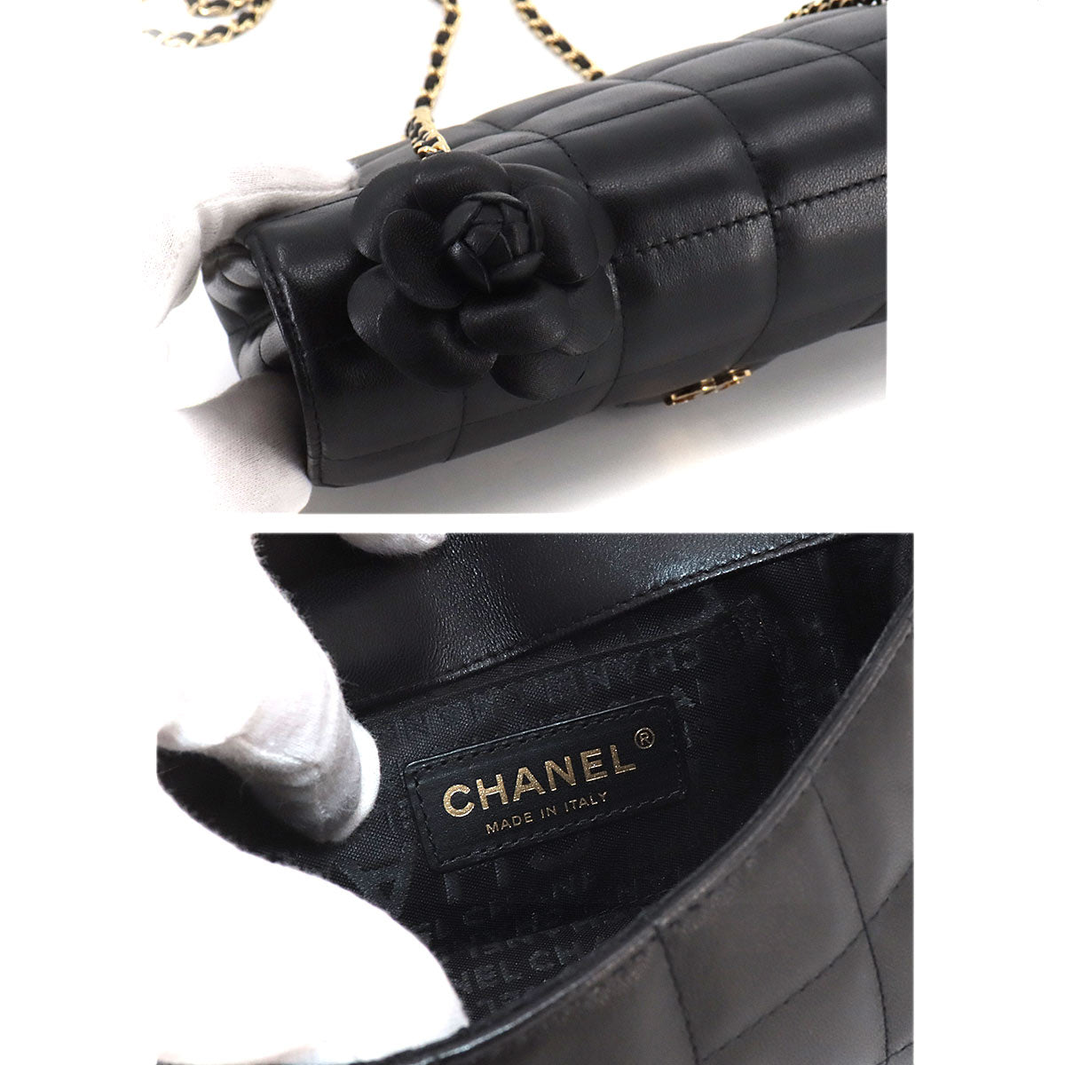 Chanel Black Mini Chocolate Bar bag