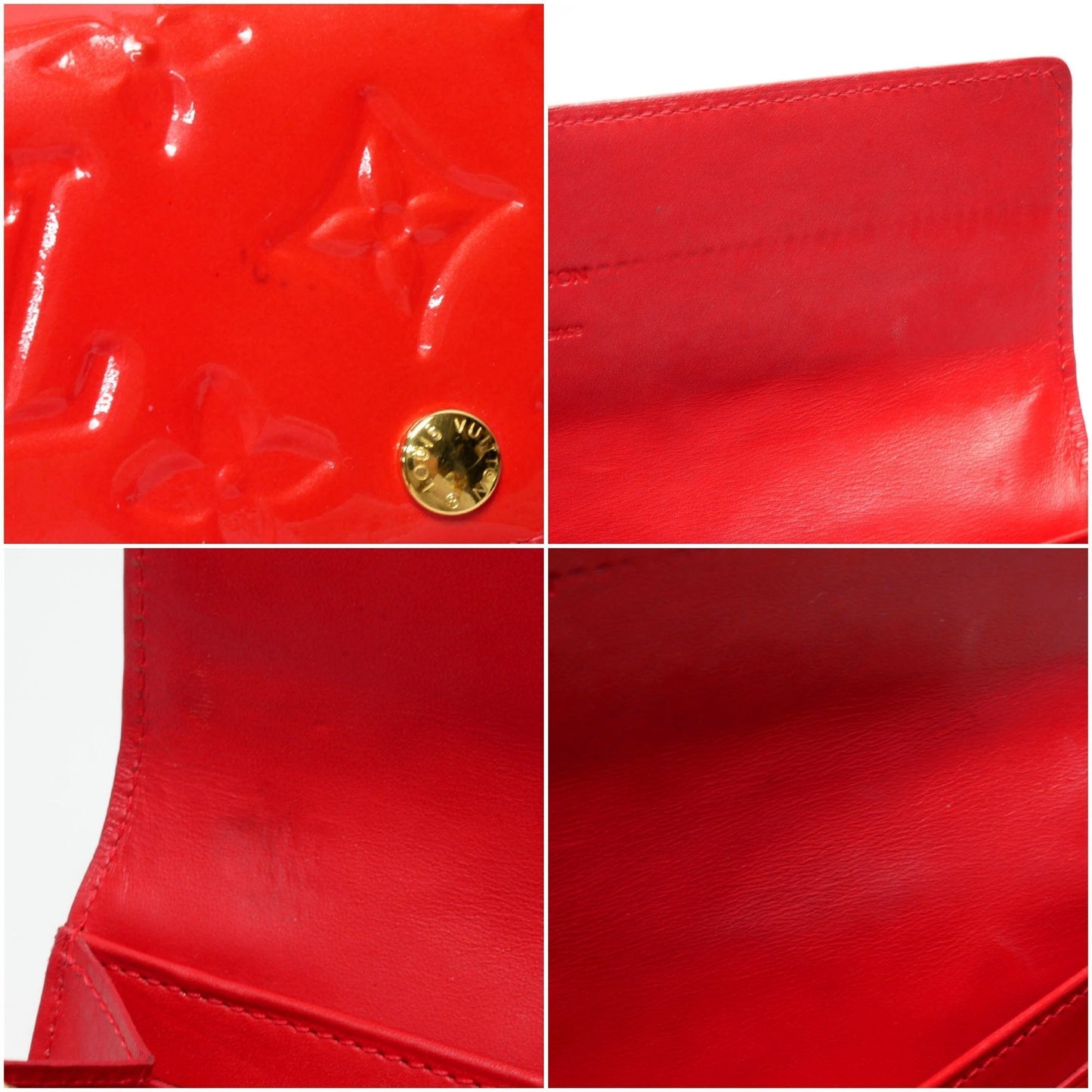 Louis Vuitton Red Canvas wallet accessories
