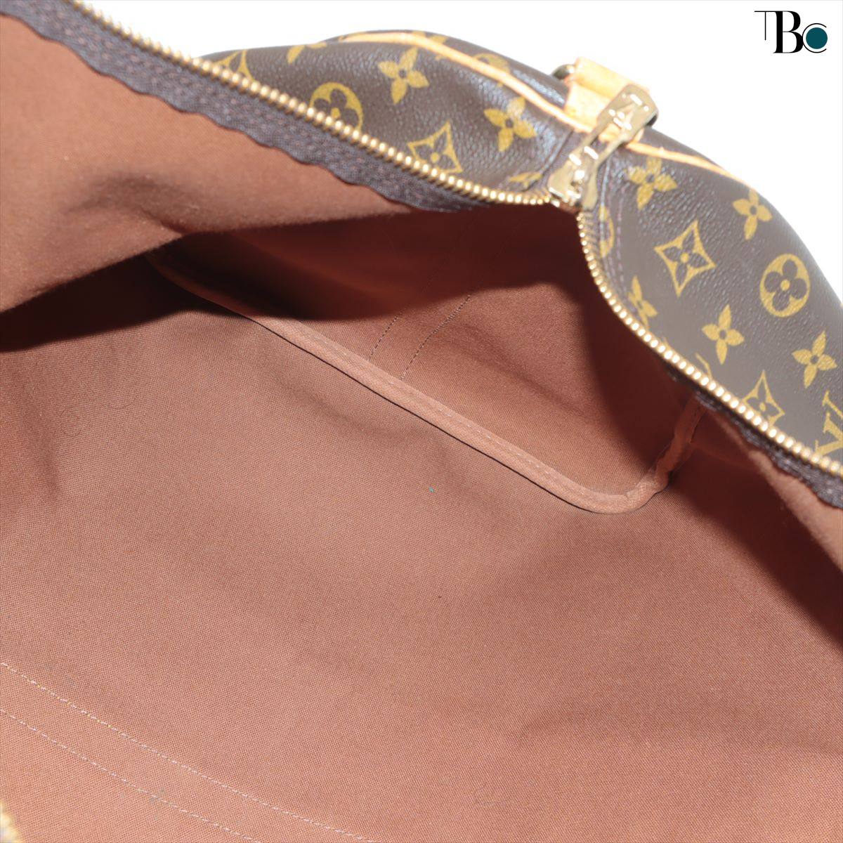 Louis Vuitton Brown Canvas Keepall Bandoulière 60 handbag bag