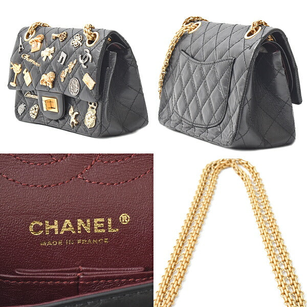 Chanel Calfskin 2.55 2way Chain Shoulder Bag