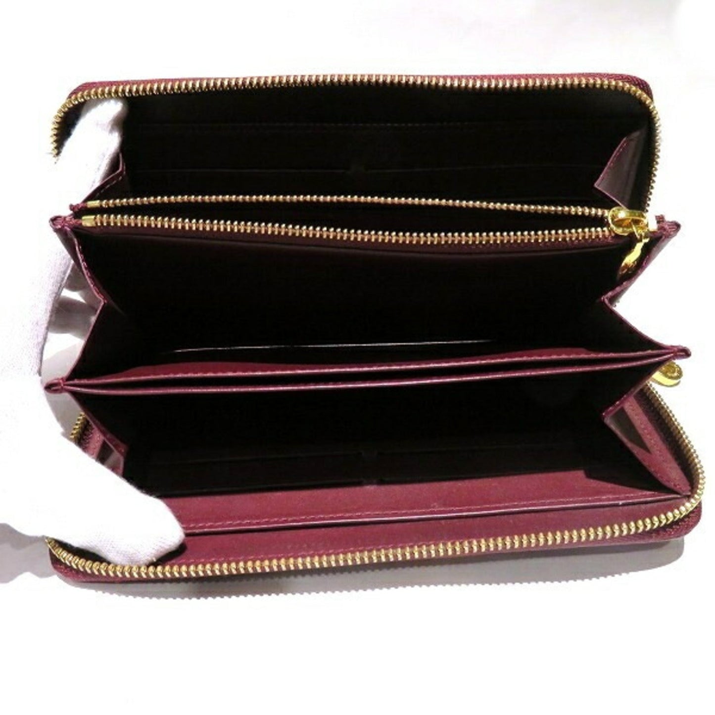 Louis Vuitton Bordeaux Patent leather wallet accessories