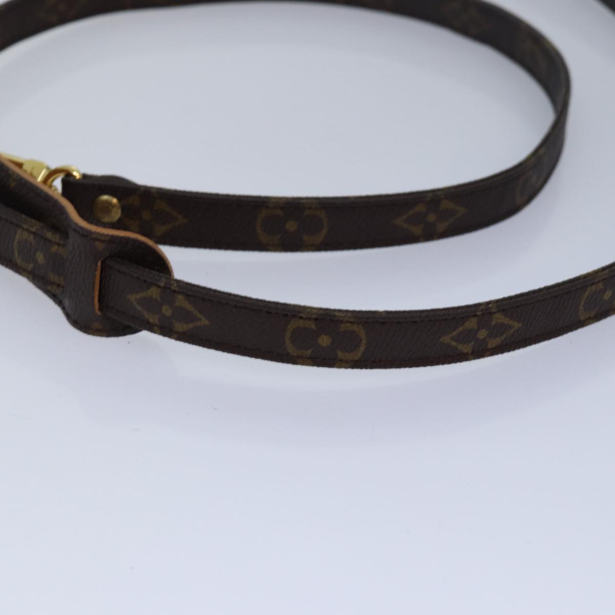 LOUIS VUITTON Monogram Shoulder Strap 47.2" LV Auth 76744