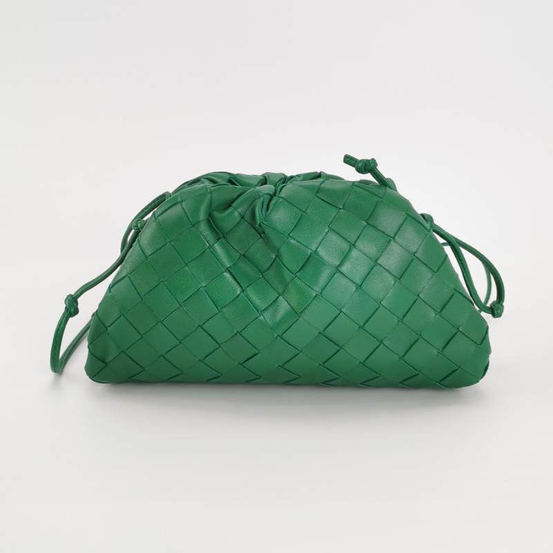 Bottega Veneta Pouch Mini Leather Parakeet Green