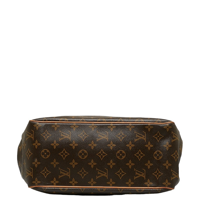 Louis Vuitton Monogram Batignol Vertical s Bag M51153 Brown PVC Leather Louis Vuitton