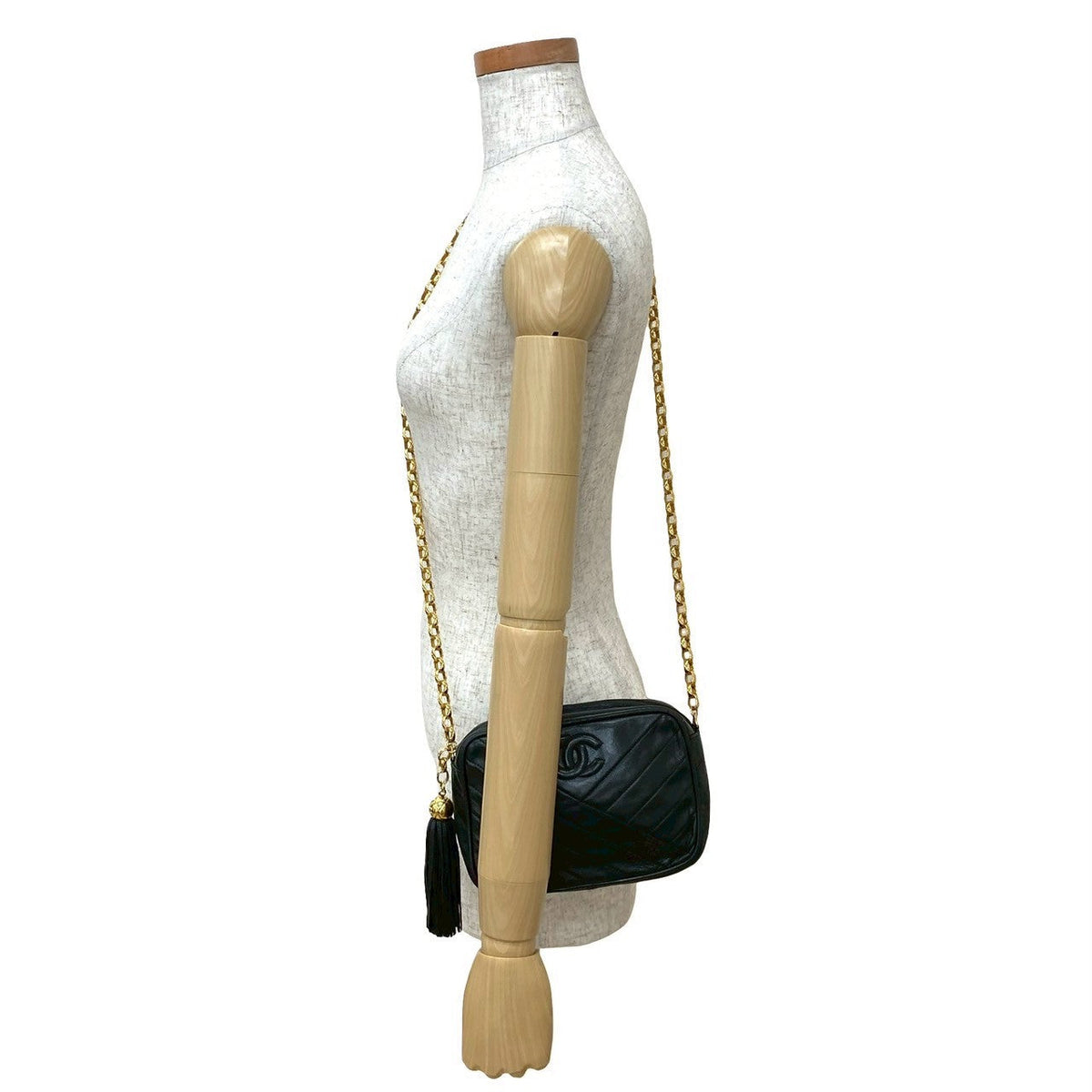 Chanel Coco Mark V Stitch Lambskin Shoulder Bag