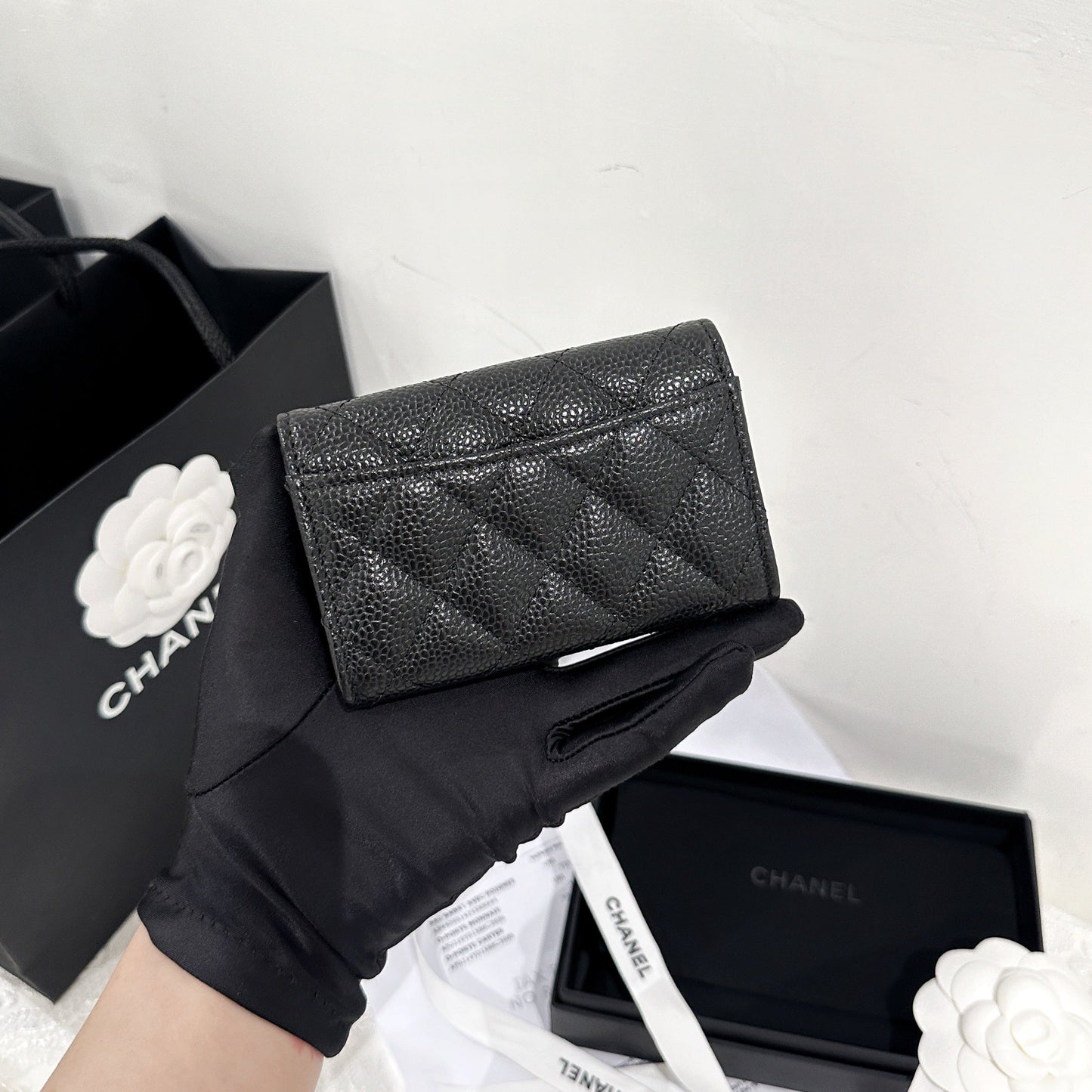 Chanel classic caviar card holder(Brand new)