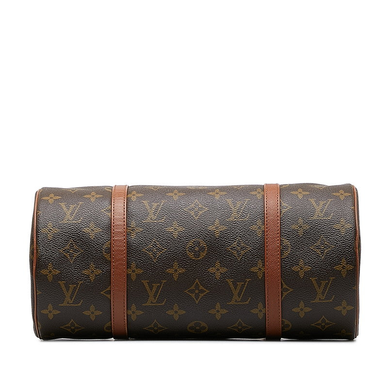 Louis Vuitton Monogram Papillon 30 (Old) Handbag M51365 Brown PVC Leather Louis Vuitton