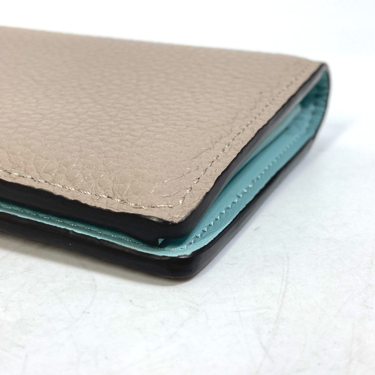 Louis Vuitton Leather Long Wallet (Bi-Fold)