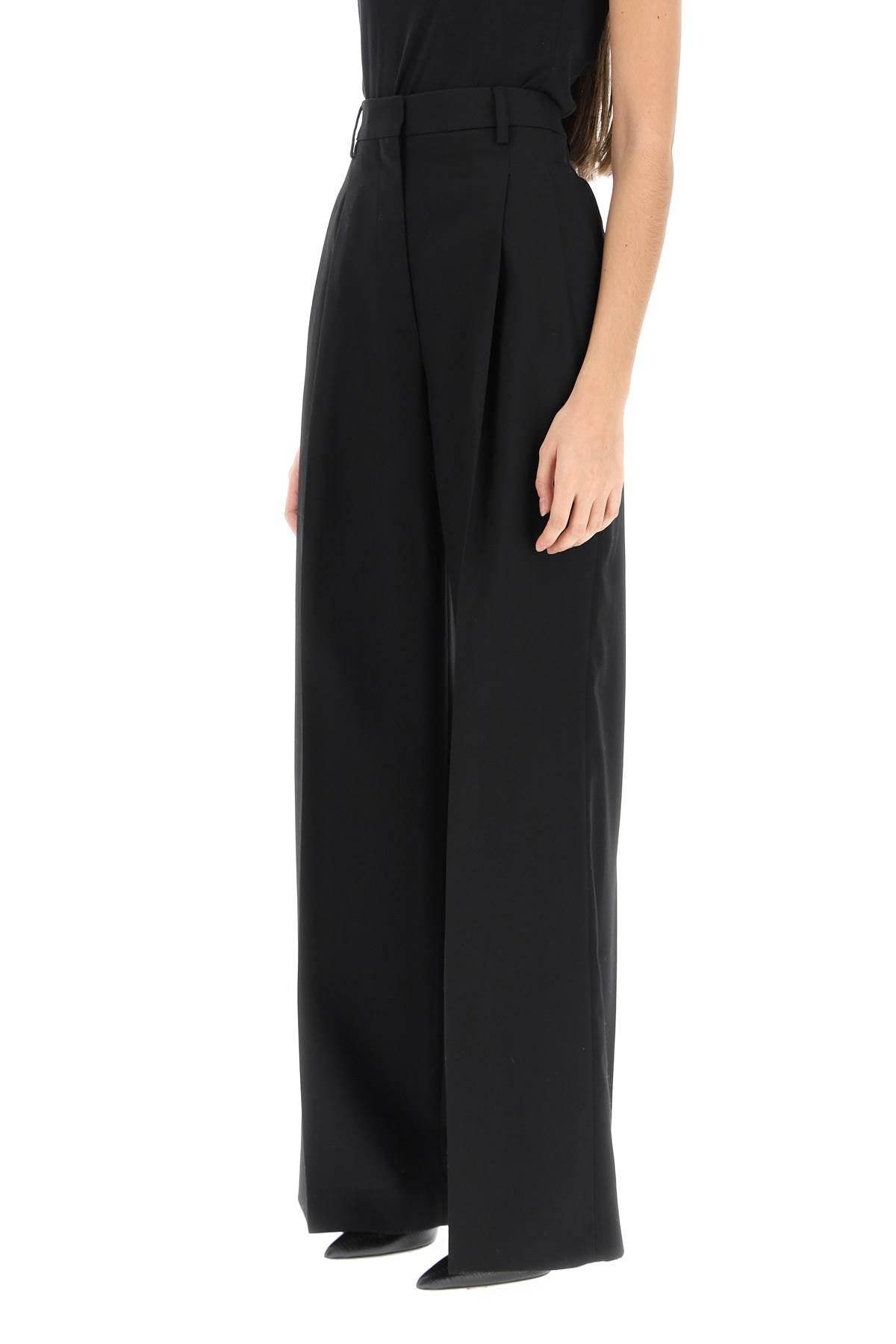 Burberry Wool Pants With Darts Women