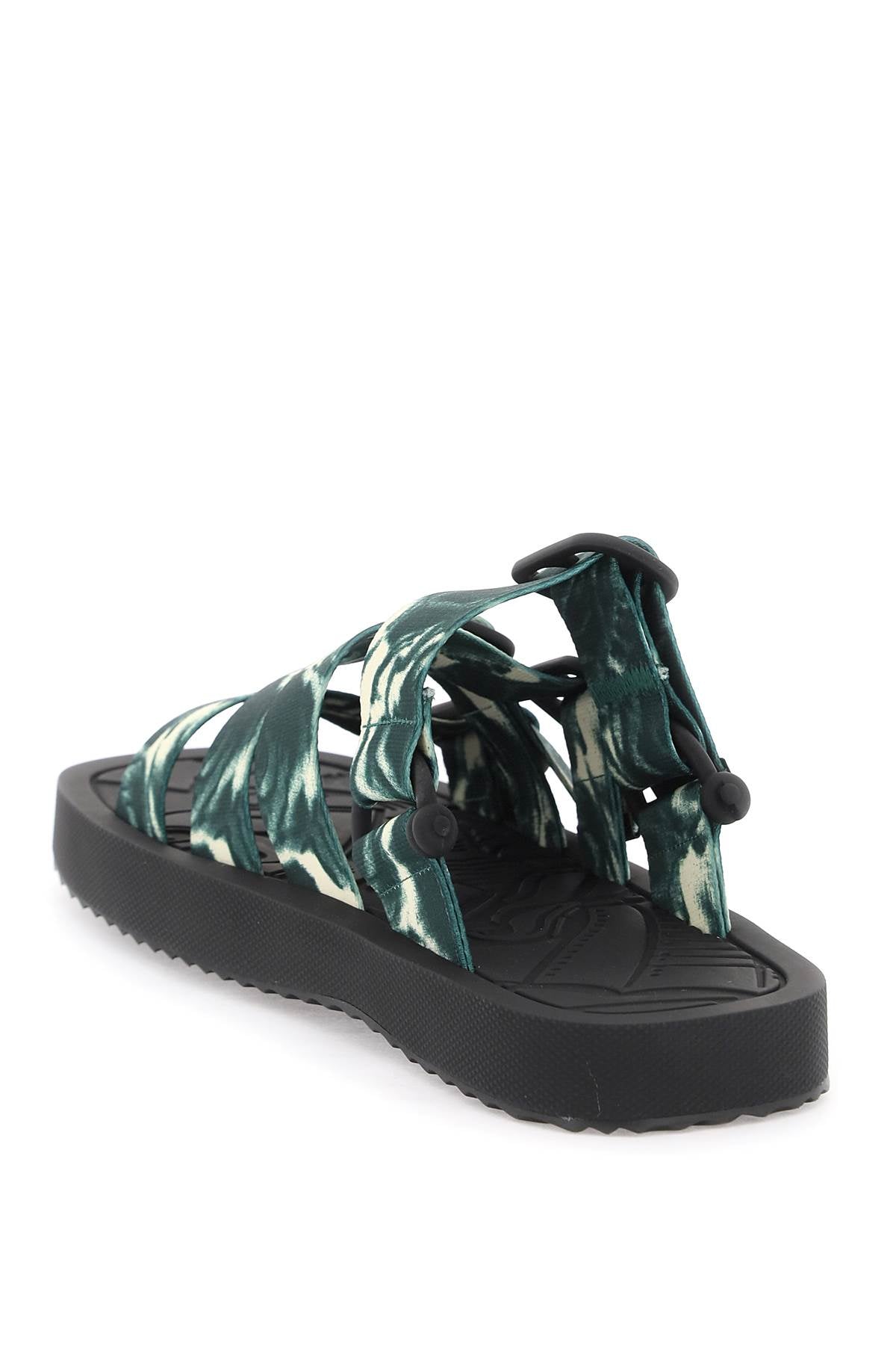 Burberry Nylon Rose Sandals For Men