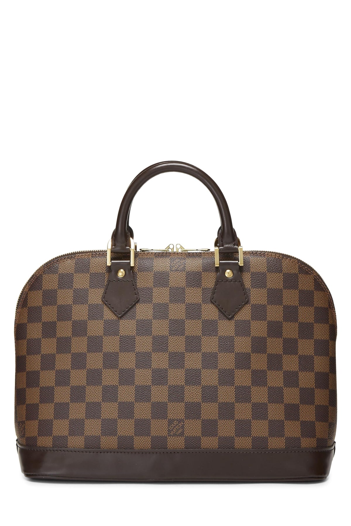 Louis Vuitton, Damier Ebene Alma PM, Brown