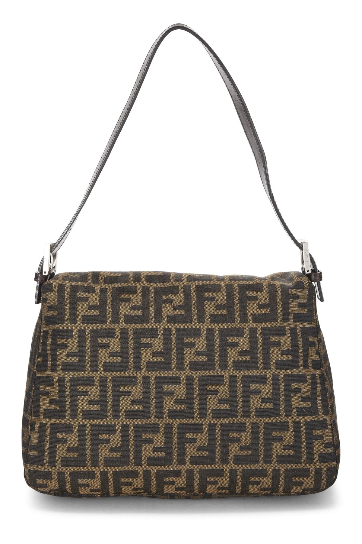 Fendi, Brown Zucca Canvas Mama, Brown
