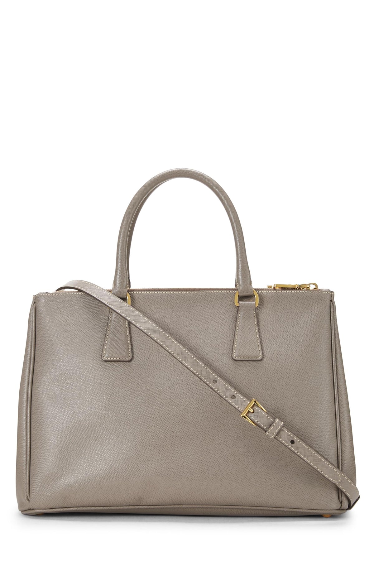 Prada, Grey Saffiano Executive Tote Medium, Grey