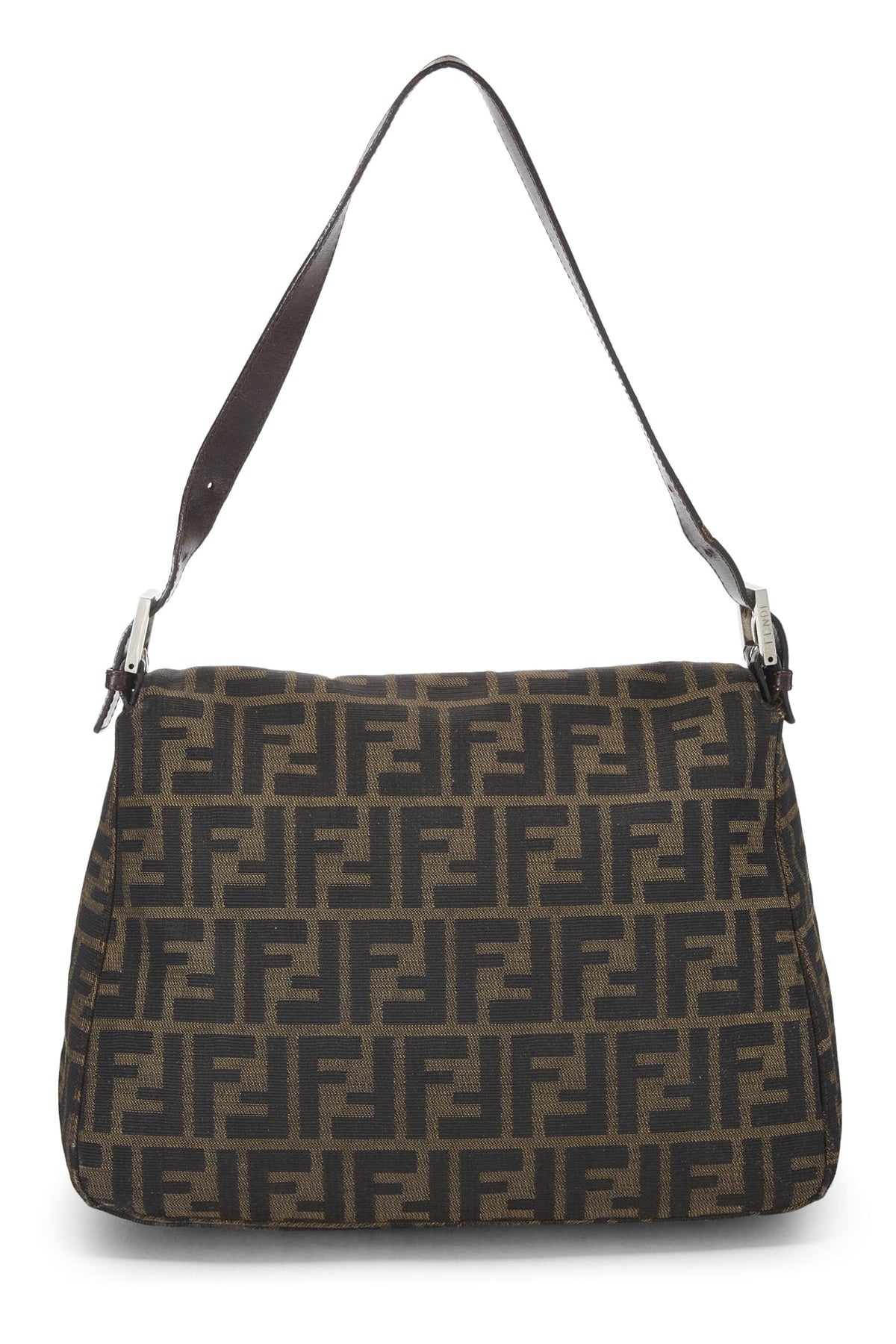 Fendi, Brown Zucca Canvas Mama, Brown