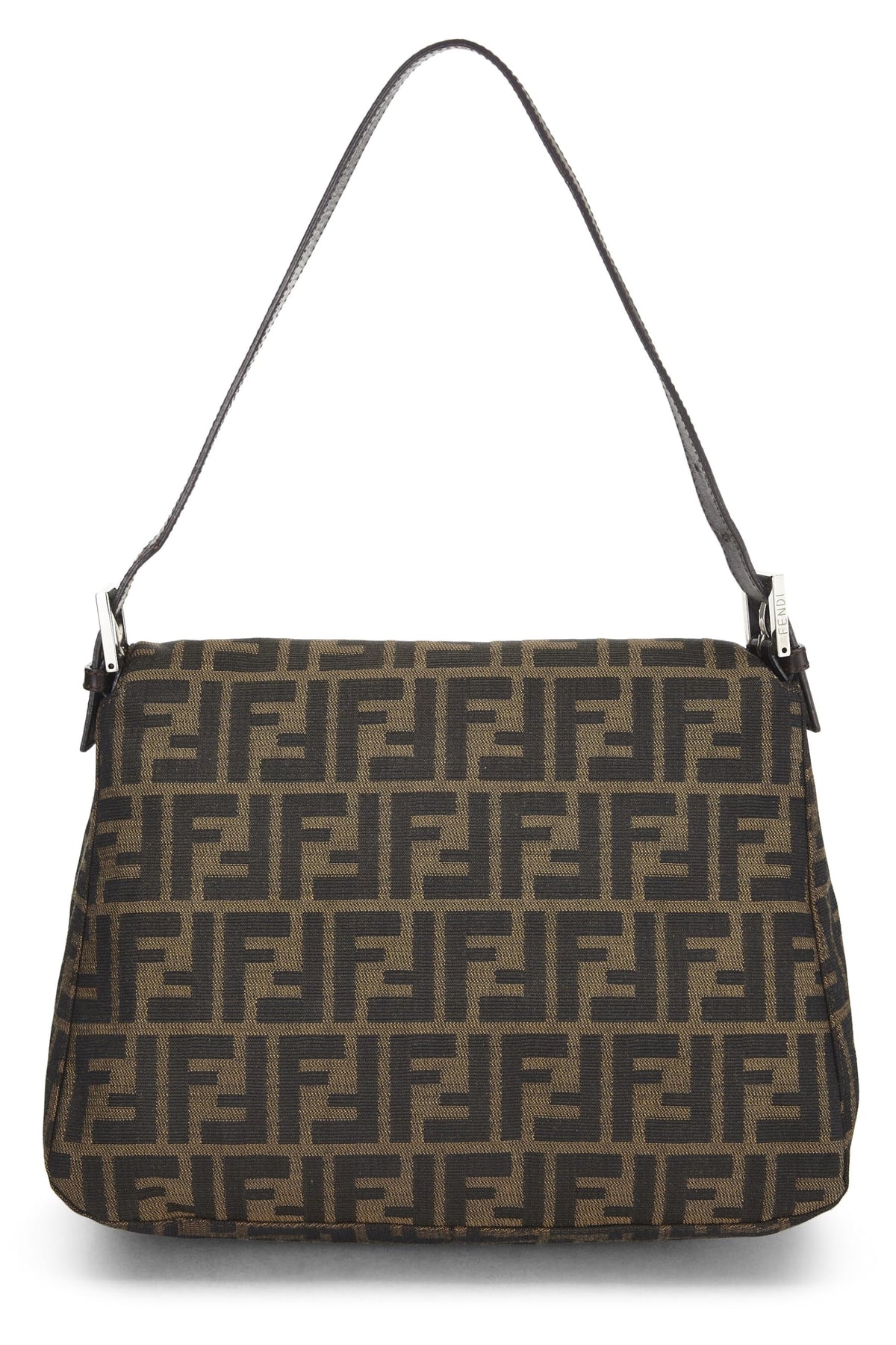 Fendi, Brown Zucca Canvas Mama, Brown