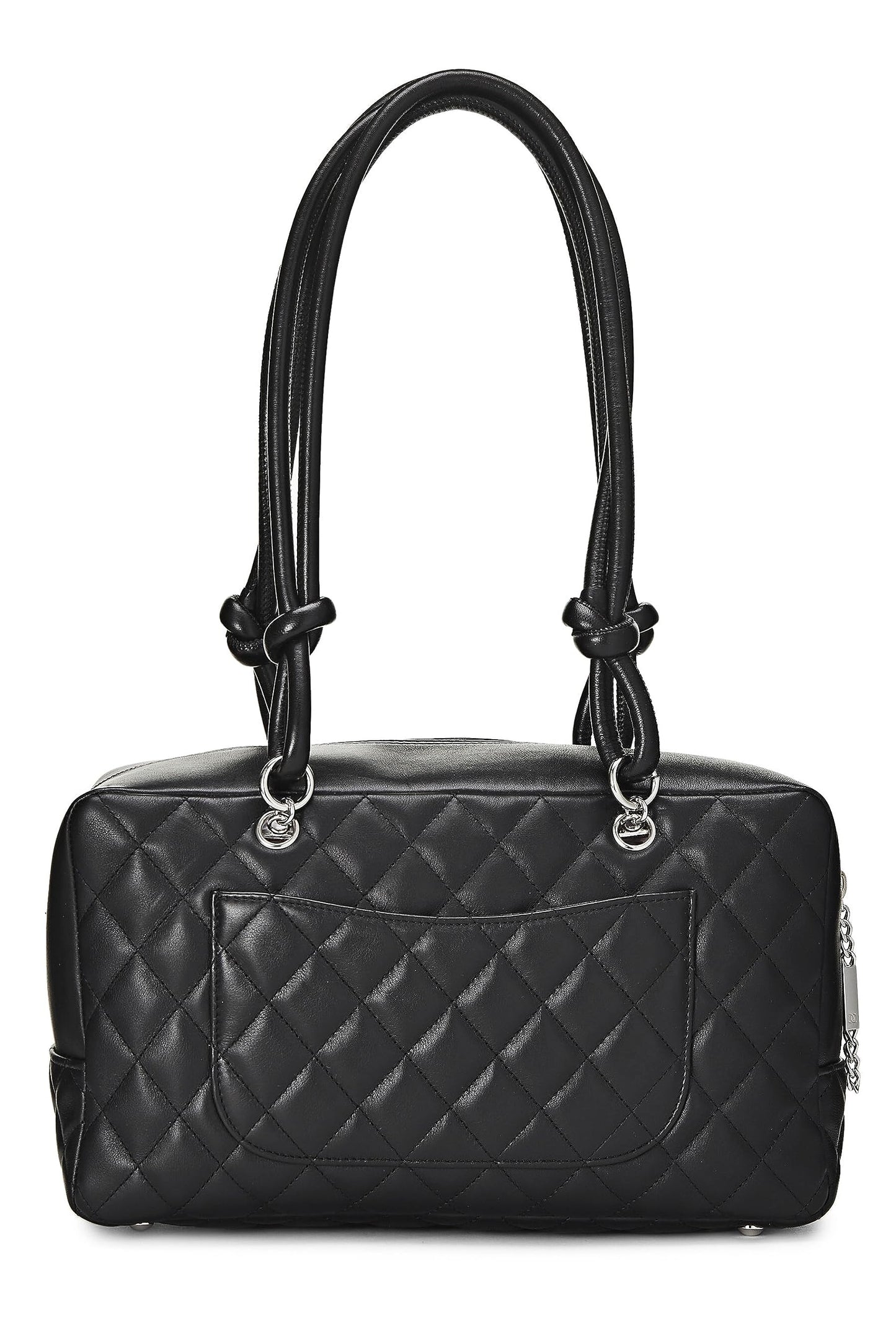 Chanel, Black Calfskin Cambon Ligne Bowler, Black