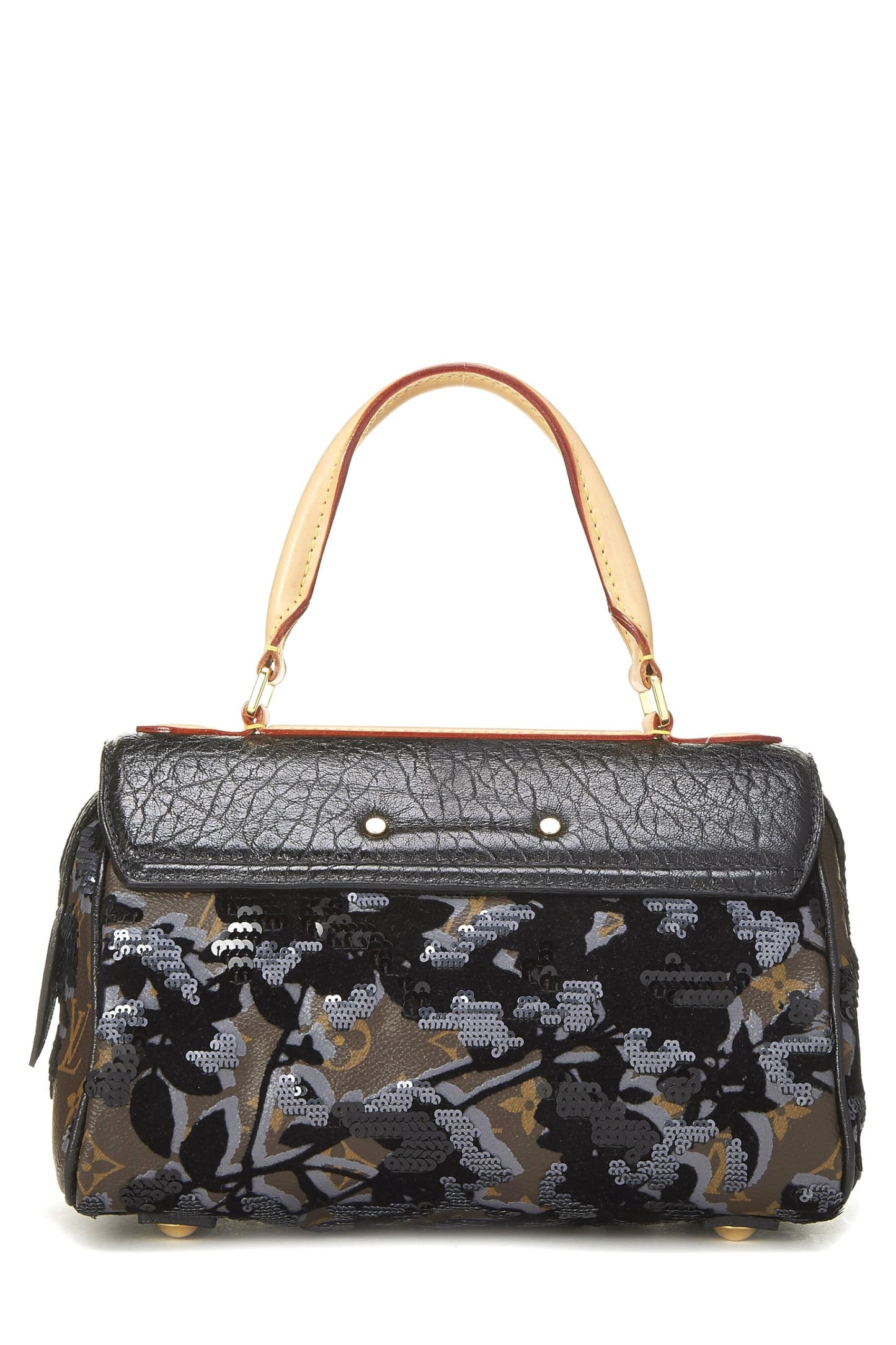 Louis Vuitton, Monogram Canvas Fleur De Jais Carrousel Bag, Brown