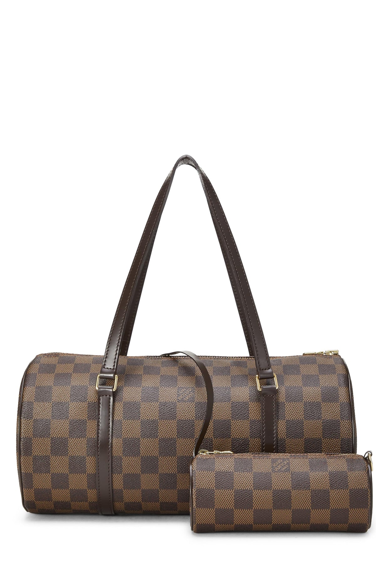 Louis Vuitton, Damier Ebene Papillon 30 & Mini Set, Brown