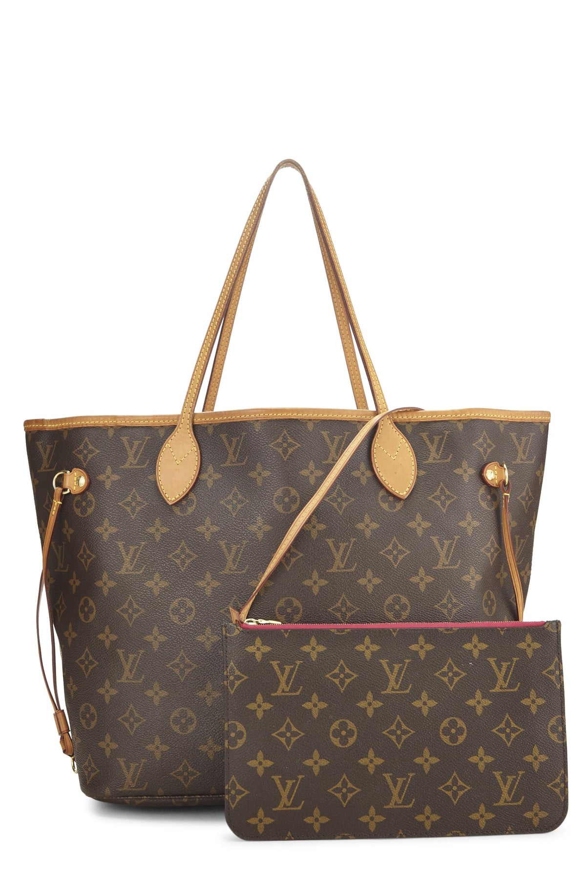 Louis Vuitton, Pink Monogram Canvas Neo Neverfull MM, Pink