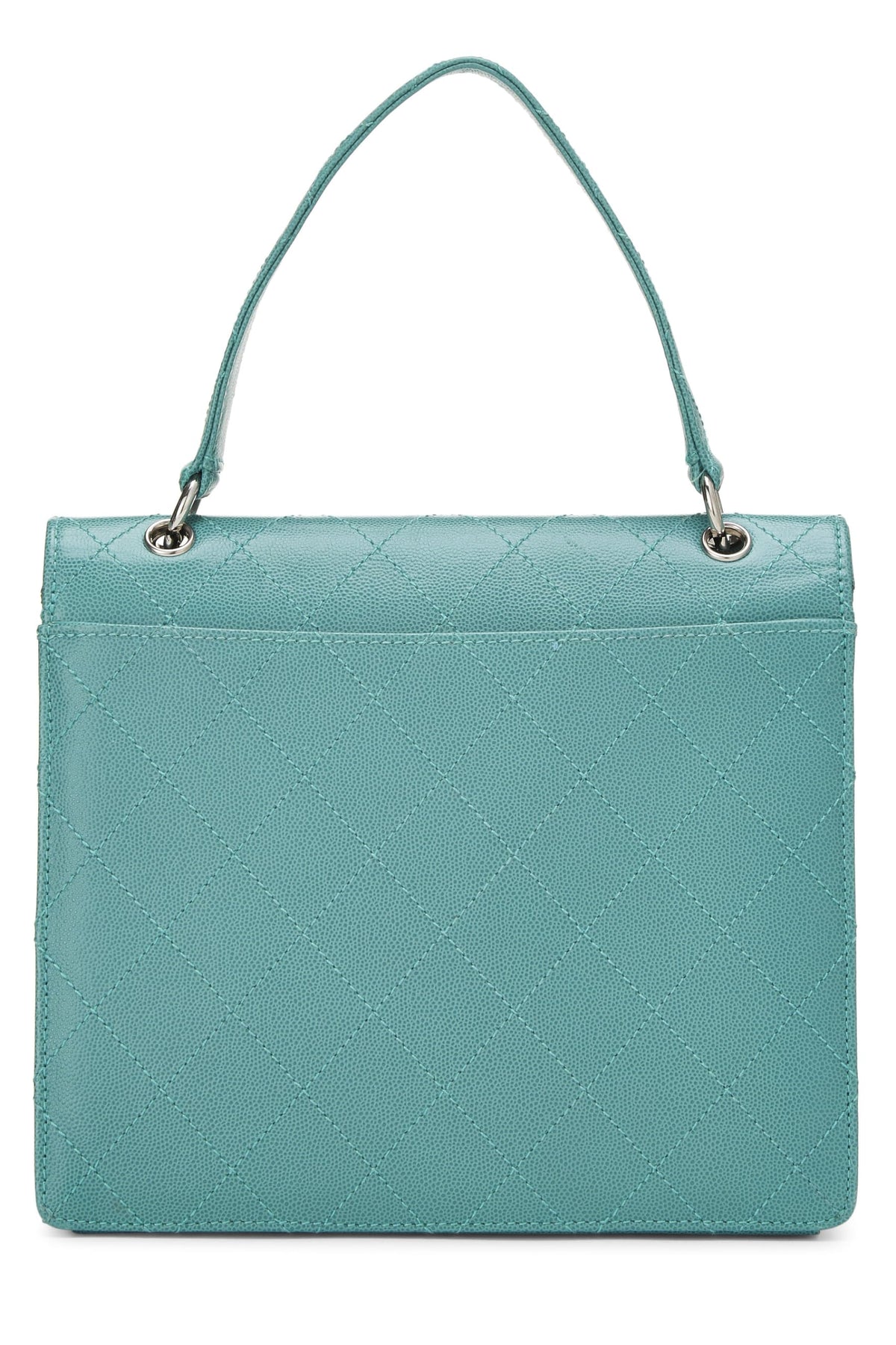Chanel, Green Caviar Envelope Flap Bag, Green
