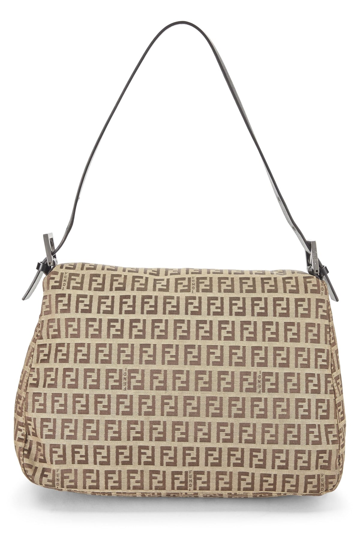Fendi, Brown Zucchino Canvas Mama, Brown