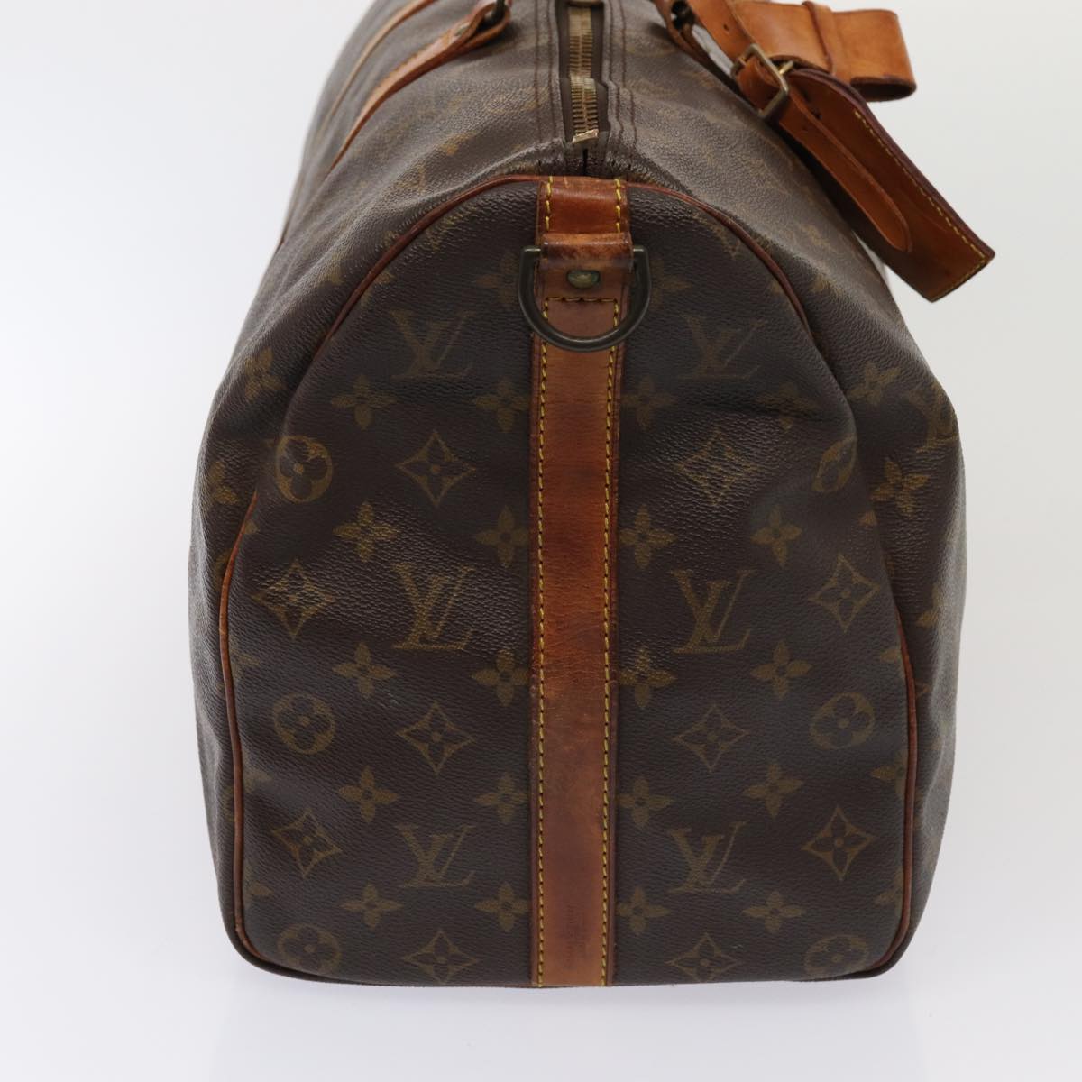 LOUIS VUITTON Monogram Keepall Bandouliere 45 Boston Bag M41418 LV Auth 82812