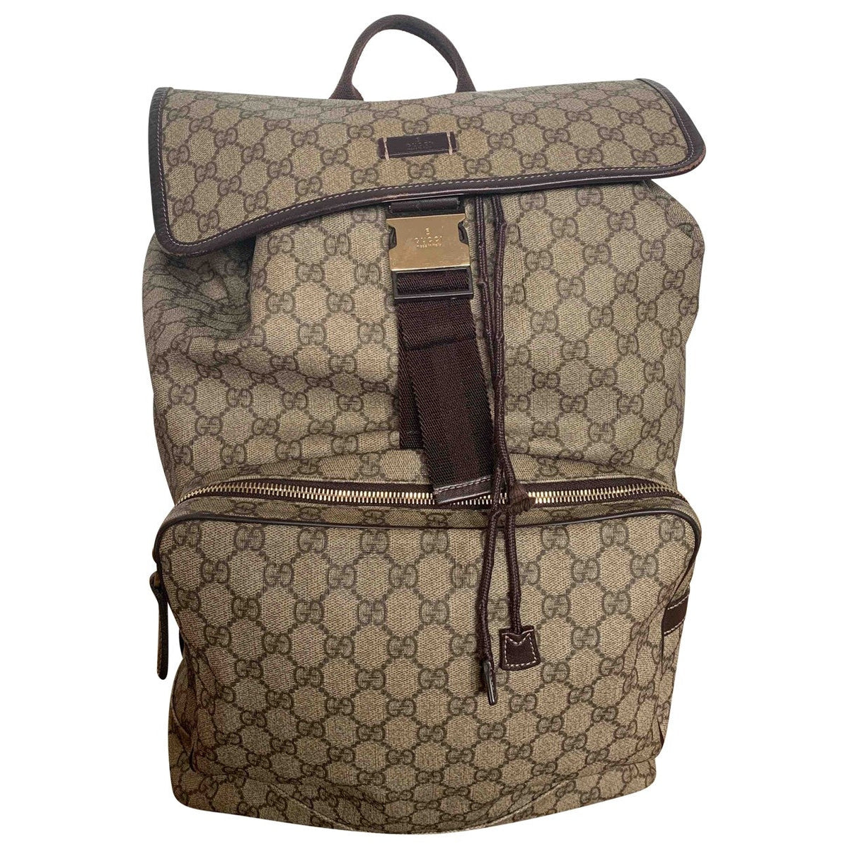 Gucci beige cloth bag