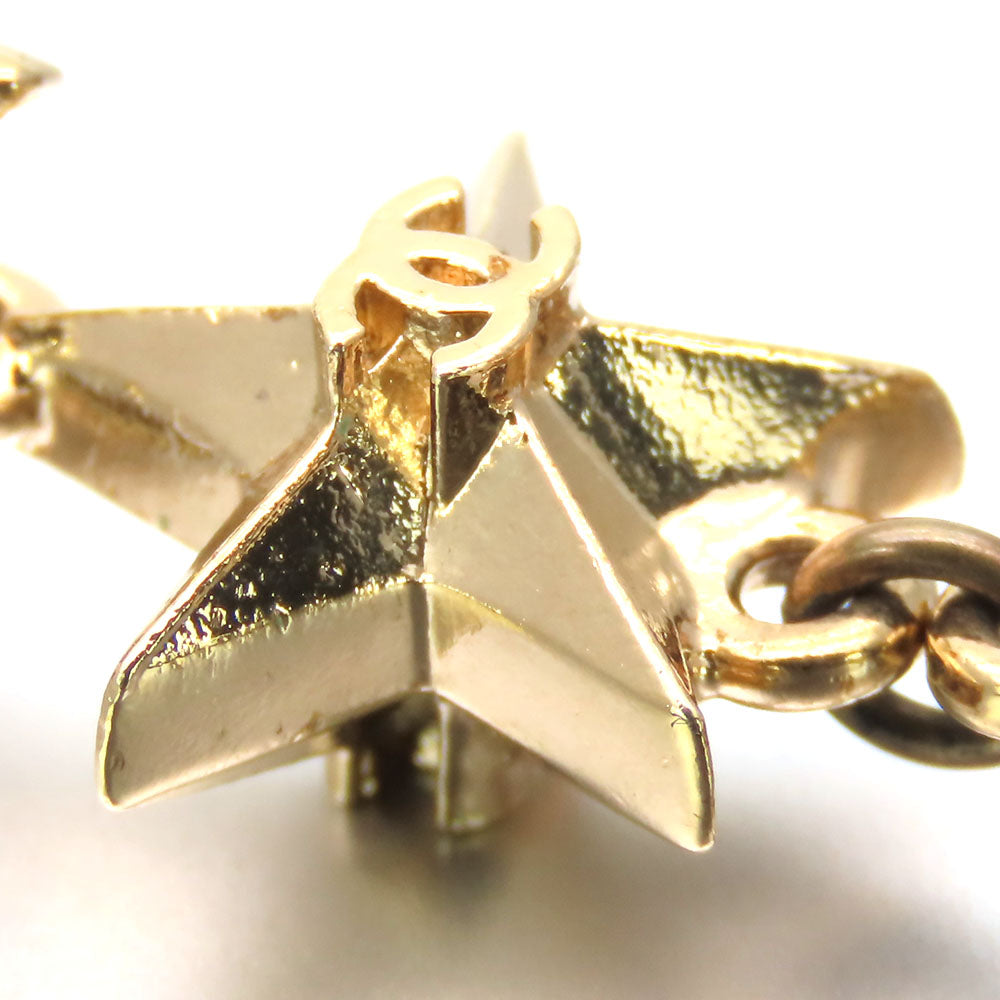 Chanel Triple star COCO Mark Earrings