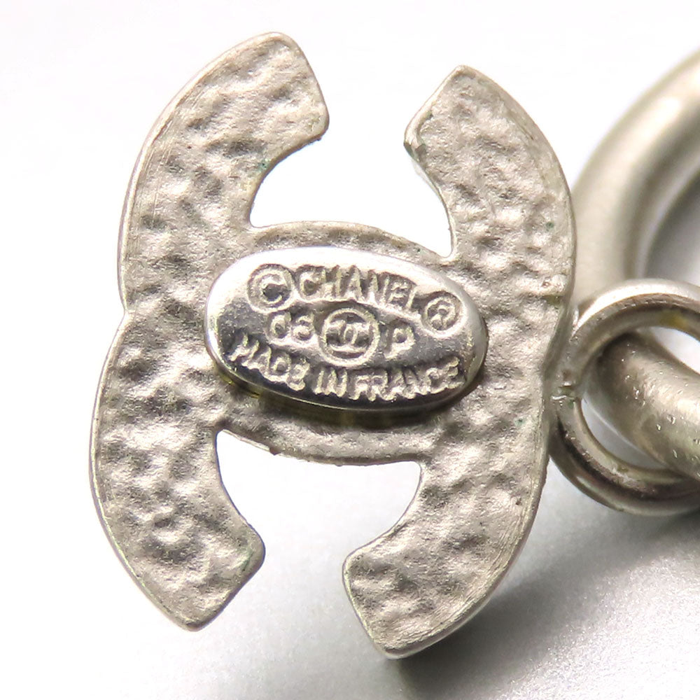 Chanel Metal Coco Mark Earrings