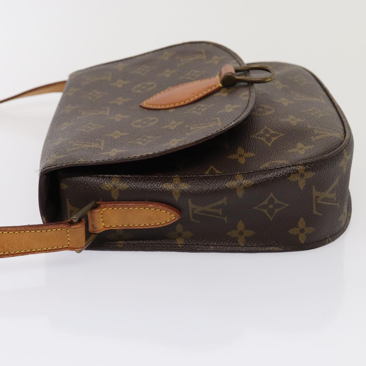 LOUIS VUITTON Monogram Saint Cloud GM Shoulder Bag M51242 LV Auth 84060