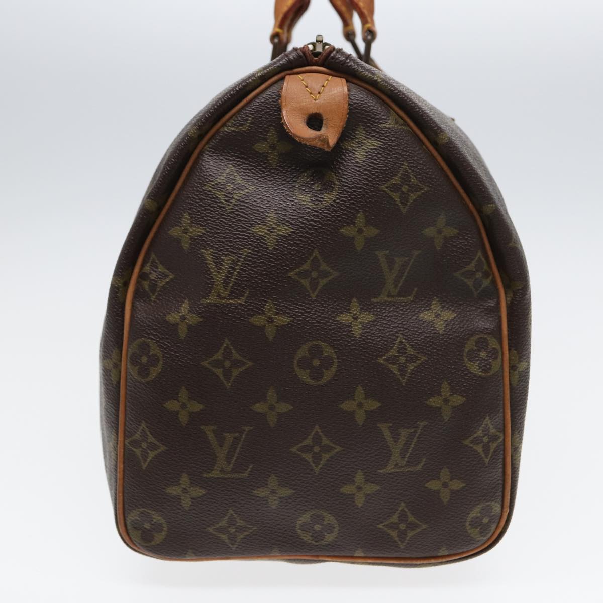 LOUIS VUITTON Monogram Speedy 35 Hand Bag M41524 LV Auth 84194