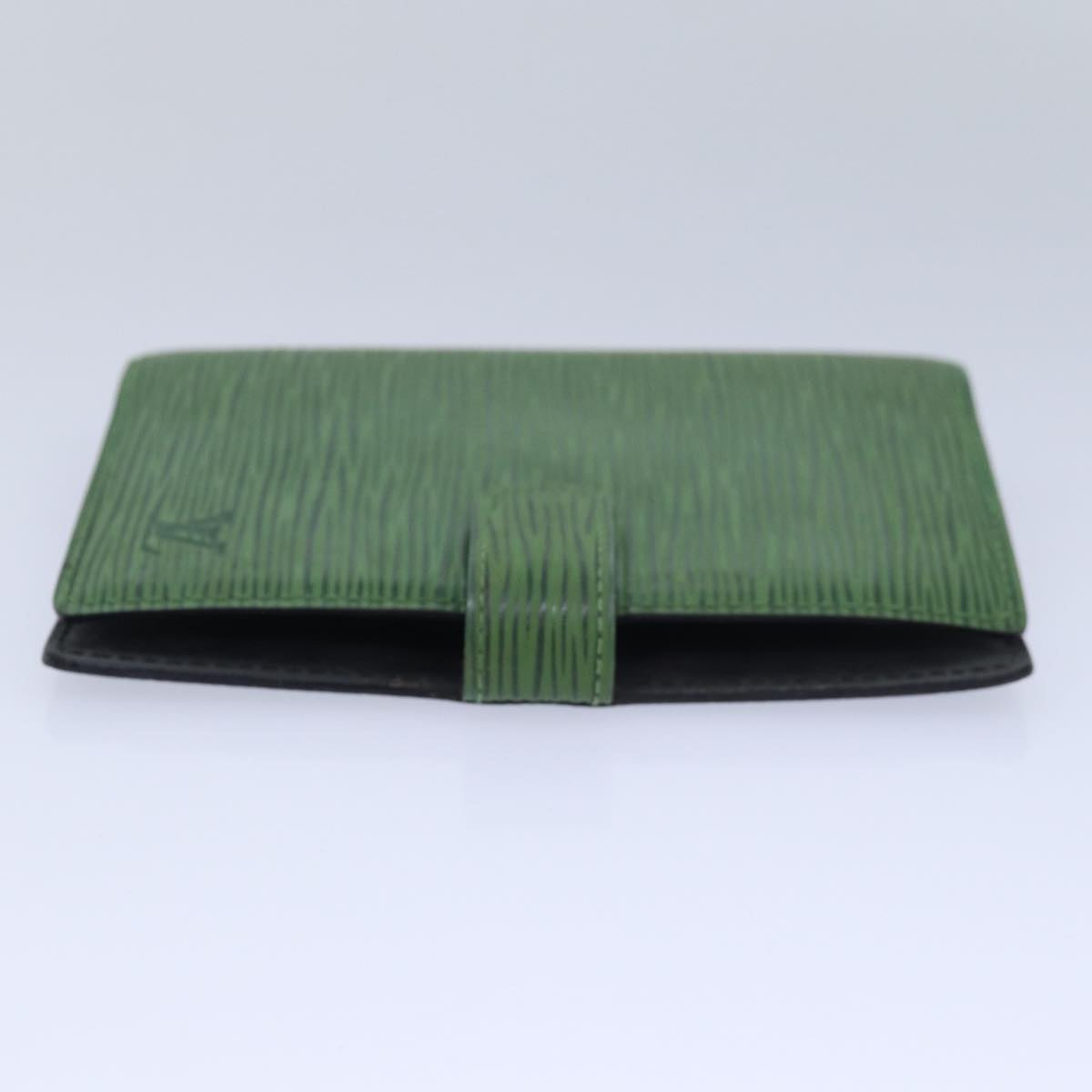 LOUIS VUITTON Epi Agenda PM Day Planner Cover Green R20054 LV Auth 84816