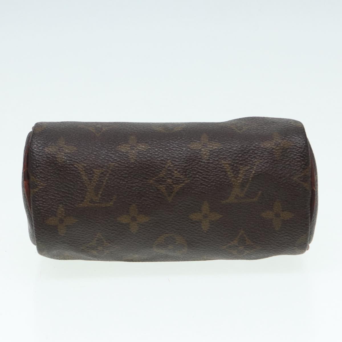 LOUIS VUITTON Monogram Mini Speedy Hand Bag M41534 LV Auth 86378